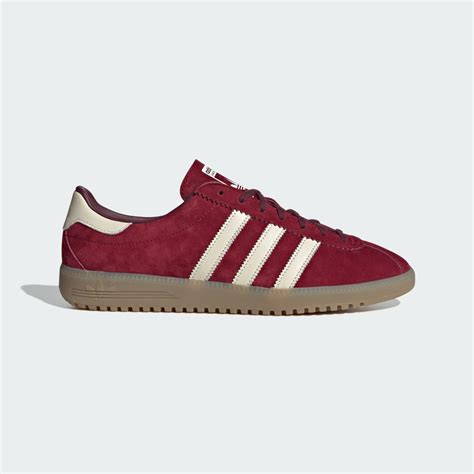 adidas red bermuda shoes.